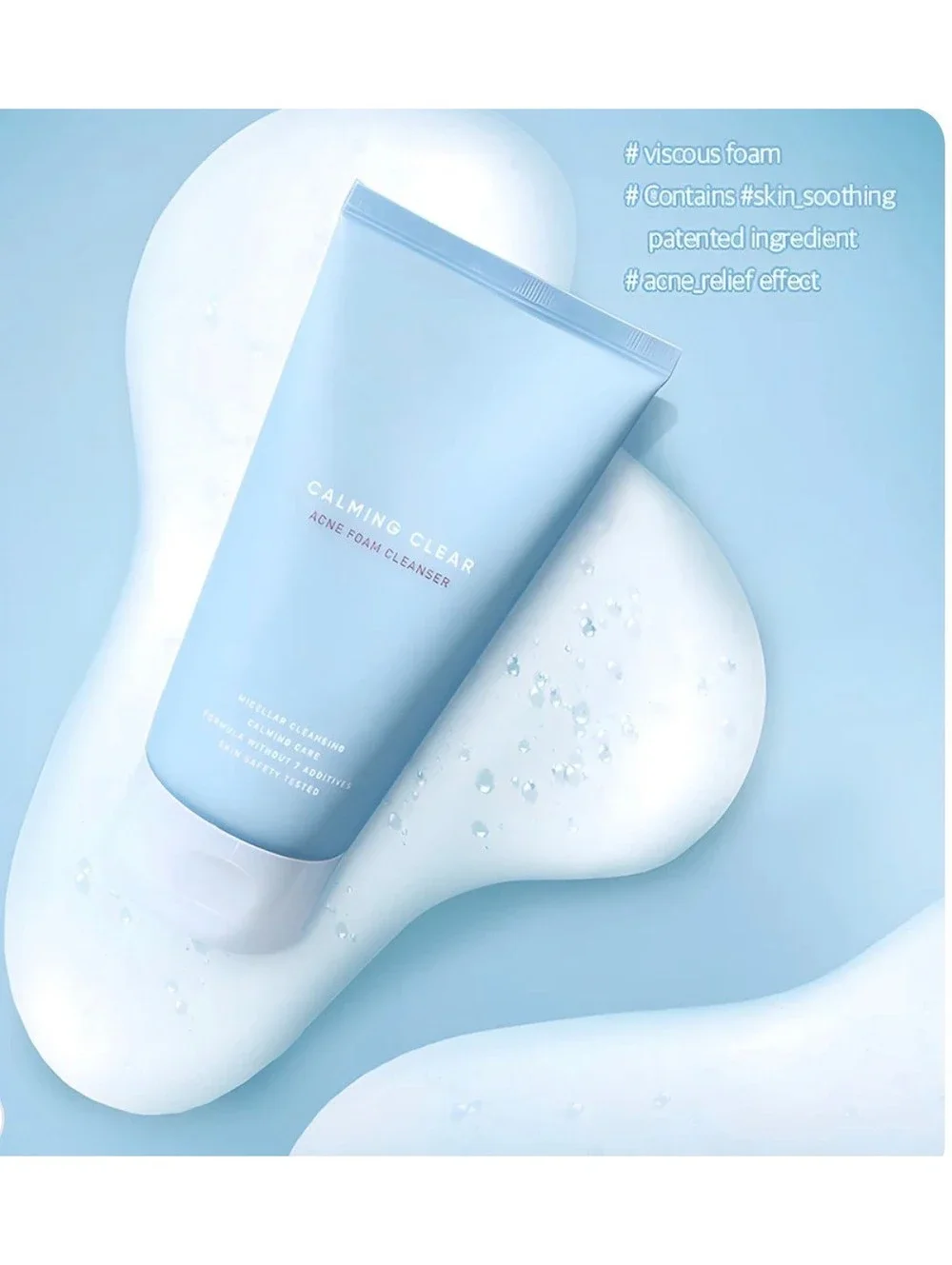 Leaders Calming Clear Acne Foam Cleanser 150ml